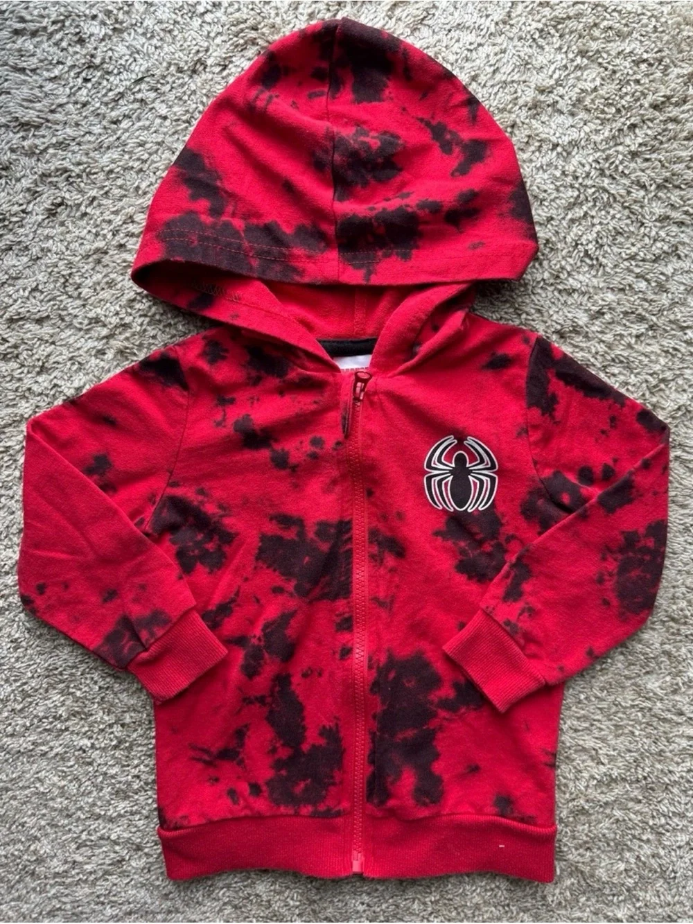Marvel Spider-Man Toddler 3 Piece Outfit Set Hoodie Joggers T-Shirt Size 3T